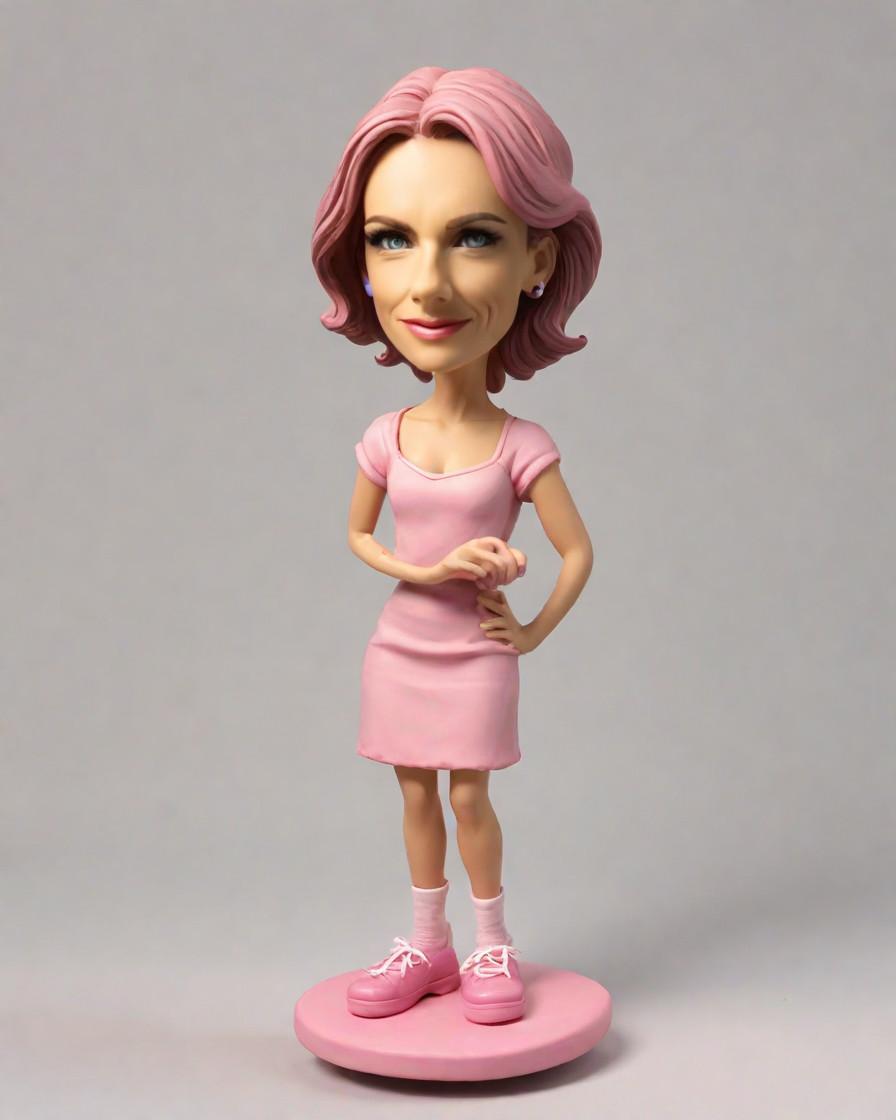 Love's Unconventional Twist: The Bobblehead That Says 'I Love You',My Valentine's Day Surprise: A Mini-Me Figurine That Stole My Heart
