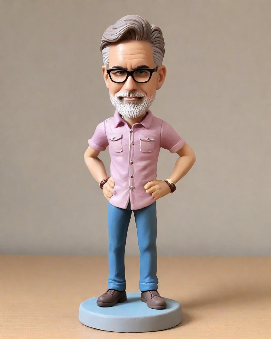 From Casual to Formal: The Bobblehead Wardrobe That Speaks Volumes,He's Got Swagger: Unboxing My Dad's Personalized Bobblehead