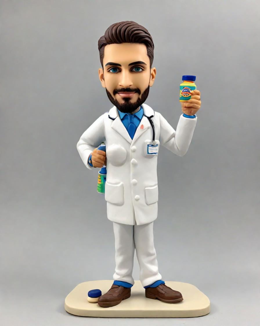 Trend Alert: Custom Bobbleheads Taking Over the Medical World,Healing Heroes: My Personalized Pharmacist Bobblehead Story