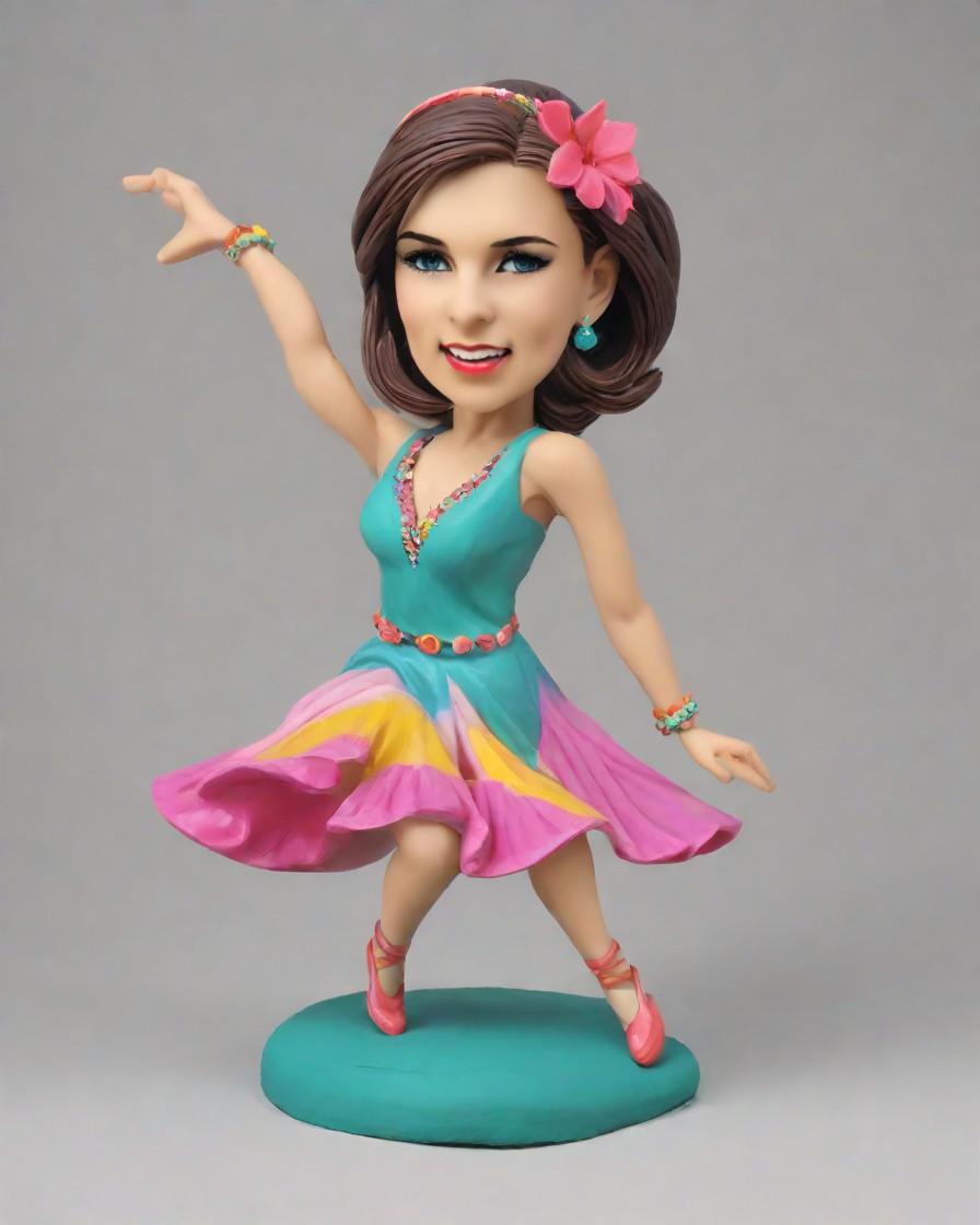 Spotlight on Creativity: Unveiling the Bobblehead Trend in Modern Art,My Mini-Me Moment: A Social Media Star's Custom Bobblehead Adventure