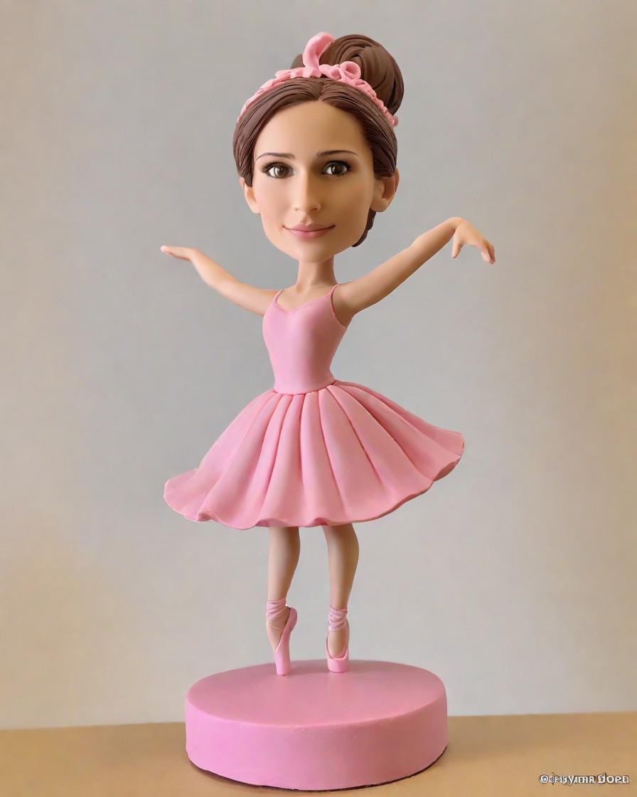 Dancing Through Time: The Story Behind a Ballet Bobblehead,She's Pointing to Perfection: A Ballerina's Journey to Her Mini-Me