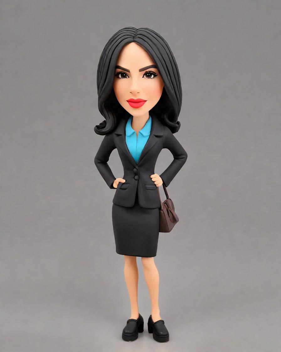 Trend Alert: Custom Bobbleheads Rocking Casual Chic,A Day in the Life of a Stylish Mini-Me: Casual Outfit Edition
