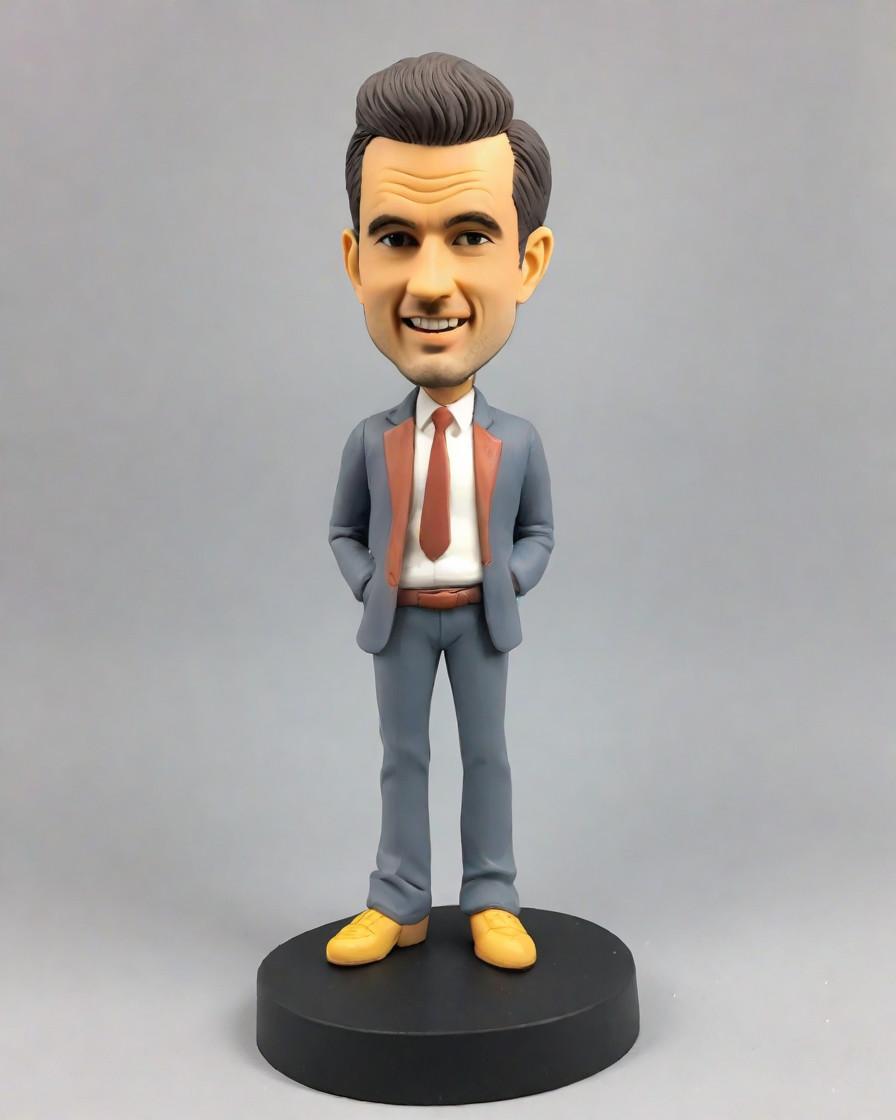 Trend Alert: Executives Swapping Cufflinks for Bobbleheads - A Fashion Insider's Take,From Boardroom to Breakroom: How a Custom Bobblehead Turned Me into the 'BEST BOSS EVER'