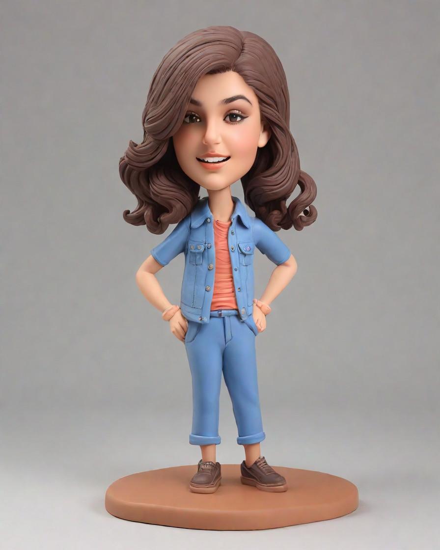Discovering the Art of Casual Wear in Miniature: A Fashion Journalist's Perspective,My Casual Outfit, My Mini-Me: A Social Media Star's Unique Selfie Game