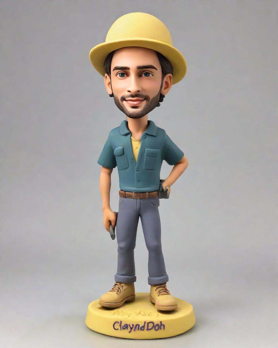Engineer's Day Special: The Mini-Me That's Ready to Tackle Any Blueprint,Unboxing the Perfect Gift: A Bobblehead That Captures the Essence of an Engineer
