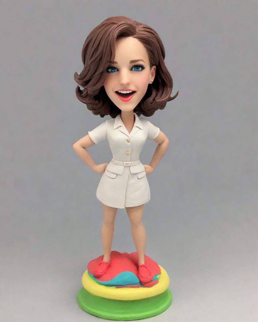 The Art of Recognition: How Custom Bobbleheads Turned a Silver-Suited Star into an Office Sensation,My Office Hero, Now a Mini-Me: A Social Media Story of Employee Appreciation