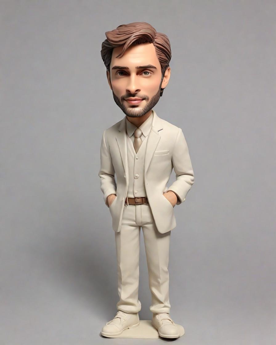 Spotlight on Dad: A Custom Bobblehead That's More Than Just a Keepsake,Dad's Day Delight: Unboxing My Personalized Bobblehead Gift - A 'You Are My Hero' Moment!