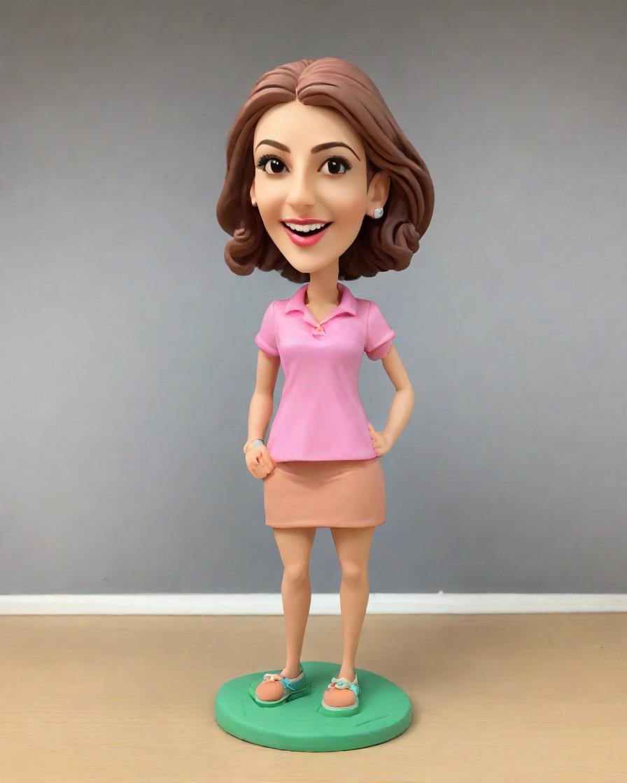 Love's True Reflection: Personalized Bobbleheads for the Ultimate Valentine's Gift,She Said Yes to the Mini-Me: A Valentine's Day Surprise That Stole Her Heart