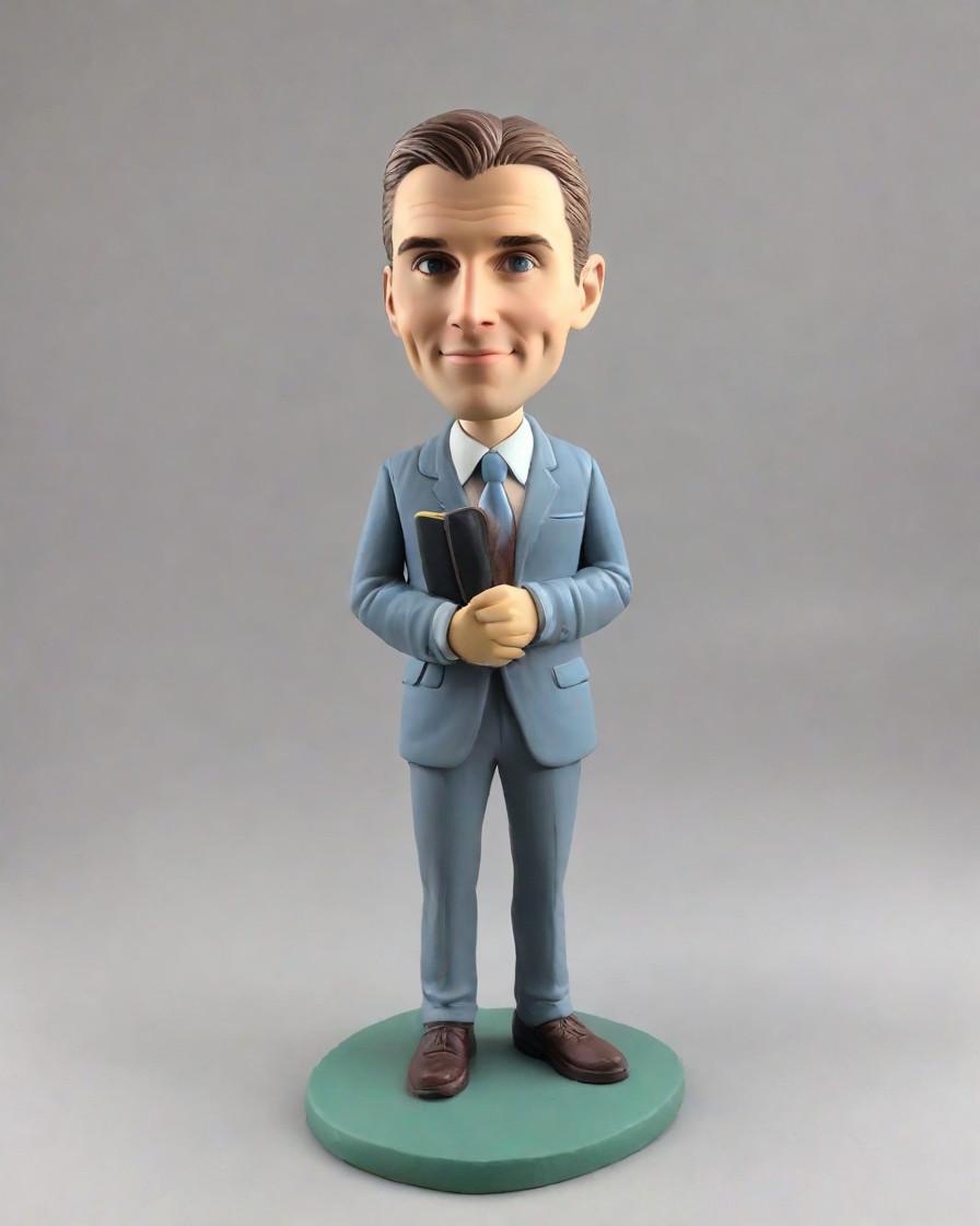 My Mini-Me Moment: A Professor's Desk Gets a Personalized Twist,He's Got the Moves: A Gray-Blue Suit Story Shared by a Grateful Student
