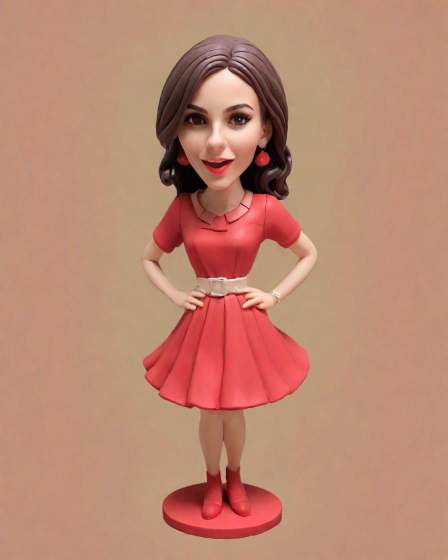 The Vintage Charm: A Bobblehead's Journey Through Time,She's Got the Look: Unboxing My Vintage-Inspired Mini-Me