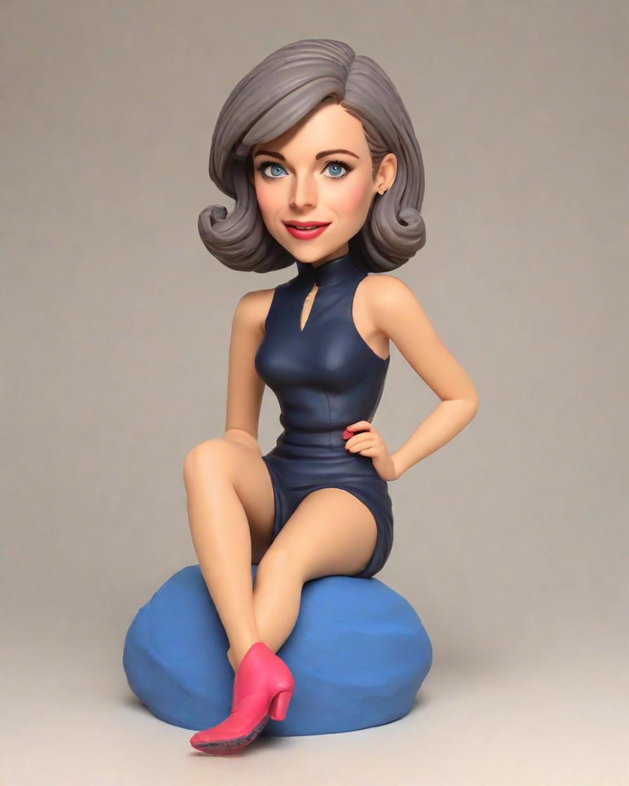 Discovering the Casual Elegance in Bobbleheads: A Fashion Blogger's Unique Find,My Casual Outfit, My Mini-Me: A Bobblehead's Tale of Style and Personality