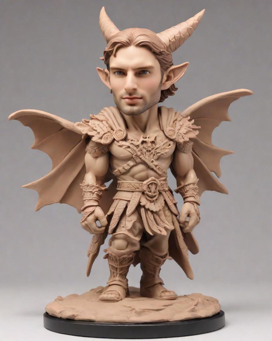 The Bobblehead Invasion: Mythical Creatures Take Over Your Desk Space,Unleash Your Inner Demon with a Custom Bobblehead from Hellfire