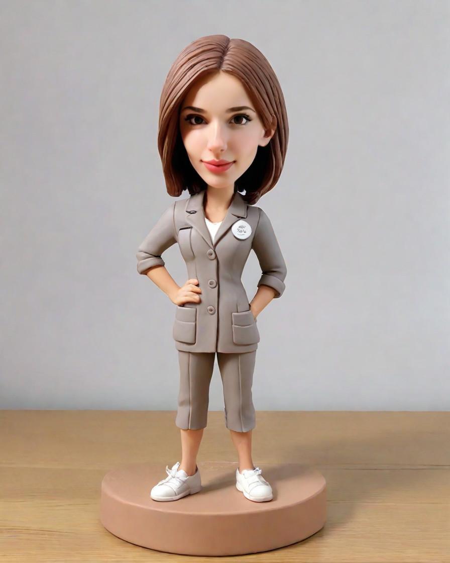 Paws for Applause: How a Personalized Bobblehead Celebrates a Female Veterinarian's Dedication,She's Got a Heart of Gold and a Bobblehead to Match: A Veterinarian's Unique Gift Story