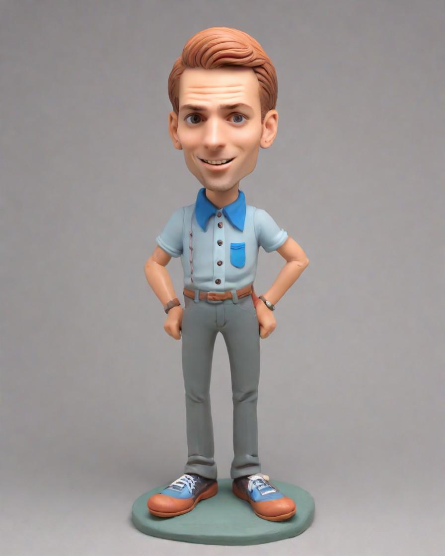 From Casual to Collectible: My Mini-Me's Journey Through Fashion Trends,Casual Chic, Bobblehead Style: A Day in the Life of a Fashion-Forward Mini-Me