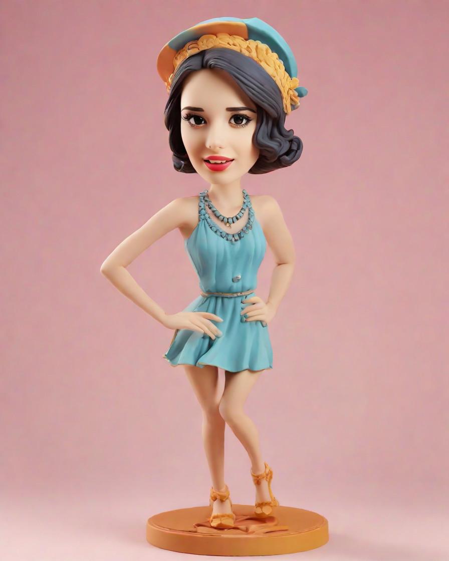 From Casual to Collectible: My Mini-Me's Journey Through Fashion Trends,Casual Chic, Bobblehead Style: A Day in the Life of a Fashion-Forward Mini-Me