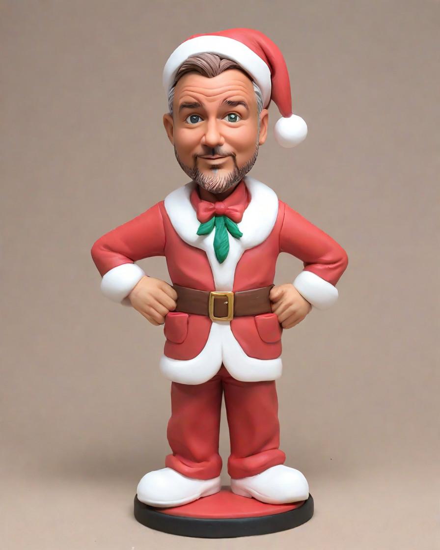 Spotlight on Creativity: Discovering the Santa's Helper Bobblehead Trend,Unwrapping the Joy: My Personalized Santa's Helper Bobblehead Adventure