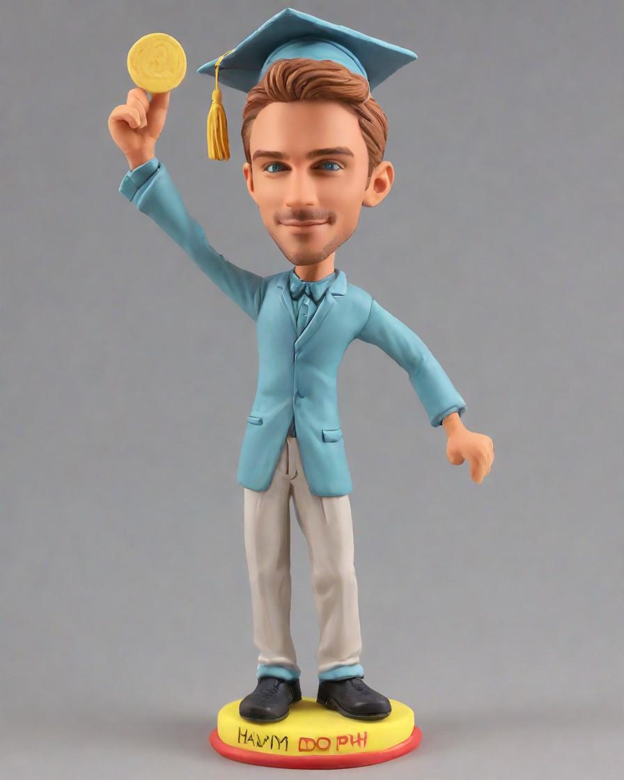 Trend Alert: Mini-Me Figurines Take Over Graduation Season – A Fashion Blogger's Find,Celebrate Your Graduation with a Personalized Bobblehead: A Social Media Hit!