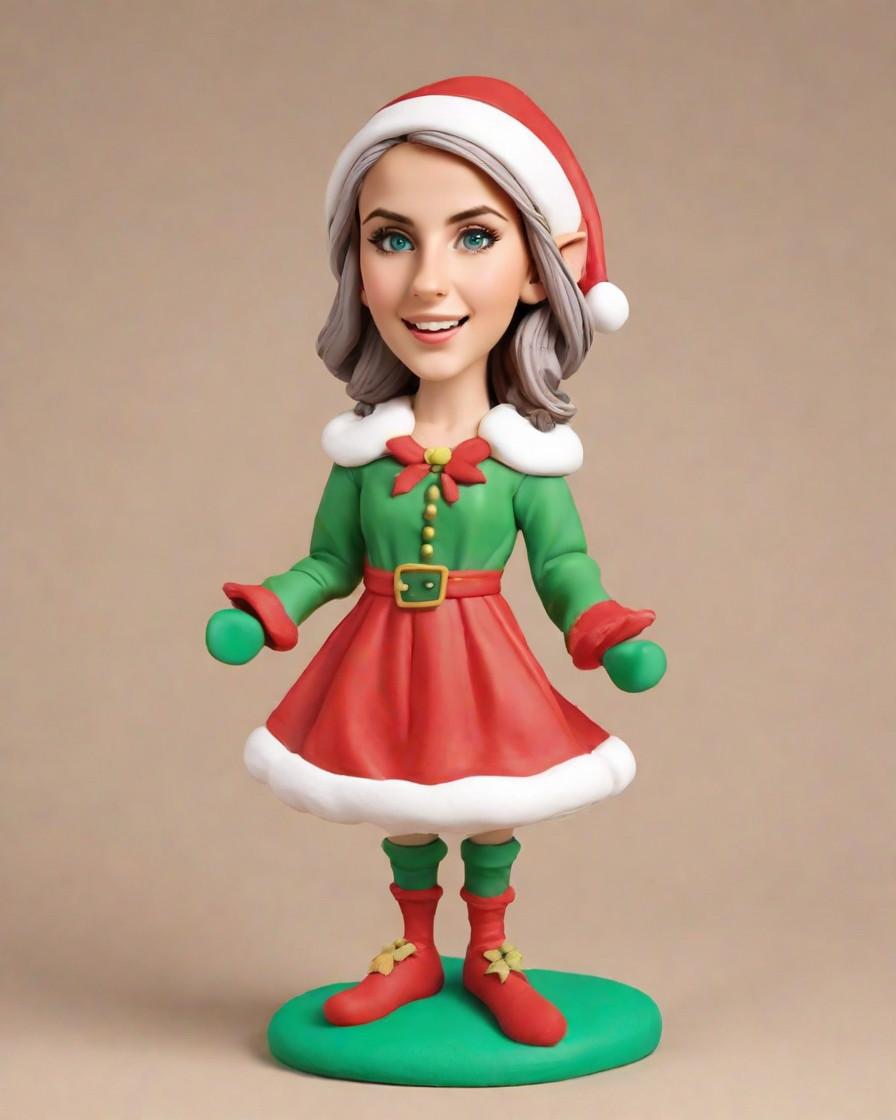 The Enchanted World of Christmas Bobbleheads: A Personalized Wonderland,My Mini-Me Moment: Unboxing a Festive Bobblehead Gift