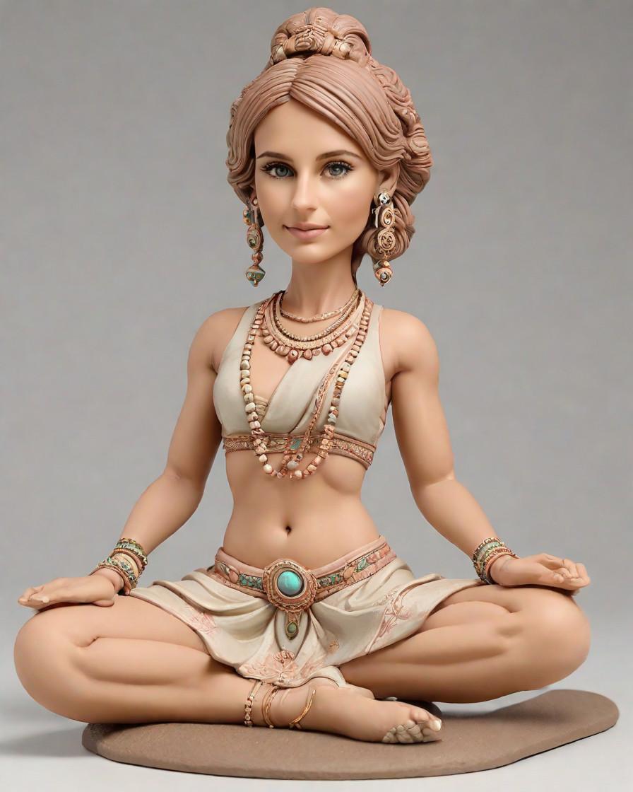Unlocking the Zen Within: Custom Yoga Figurines for the Soulful Yogi,Meet My Mini-Me: A Yoga-Inspired Bobblehead that Strikes the Perfect Pose