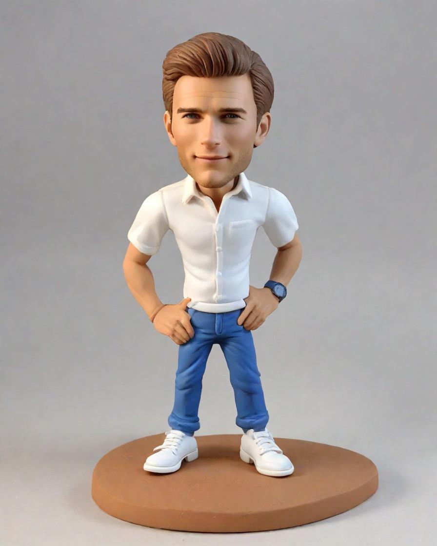 Spotlight on Unique Gifts: The Rock Dad Figurine Taking the Stage,He's the Rock Dad, and This Bobblehead Proves It!