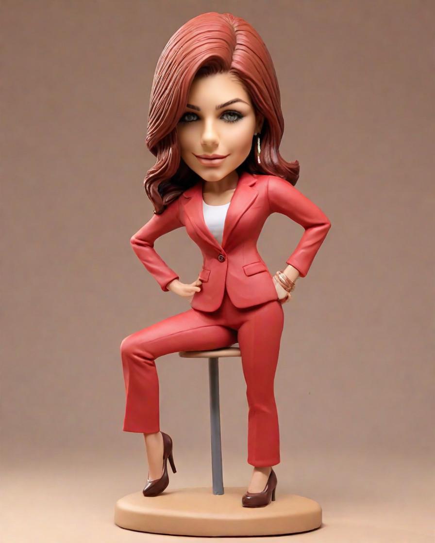 The Ultimate Boss's Day Surprise: A Custom Bobblehead That's All Business,She's the Boss: Unboxing My Custom Bobblehead on Boss's Day
