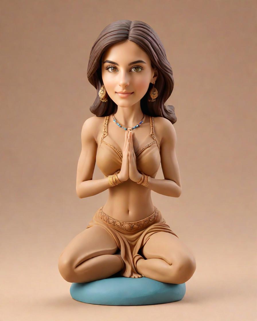 Trend Alert: Mini-Me Figurines - The New Yoga Mat Companion,My Mini-Me Moment: A Yogi's Journey from Mat to Figurine