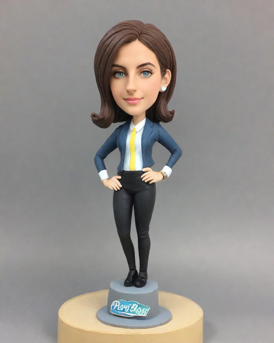 The New Trend in Fitness Gear: Personalized Bobbleheads for the Ultimate Workout Companion,A Fitness Boss's Secret Weapon: How a Custom Mini-Me Bobblehead Keeps Her Motivated