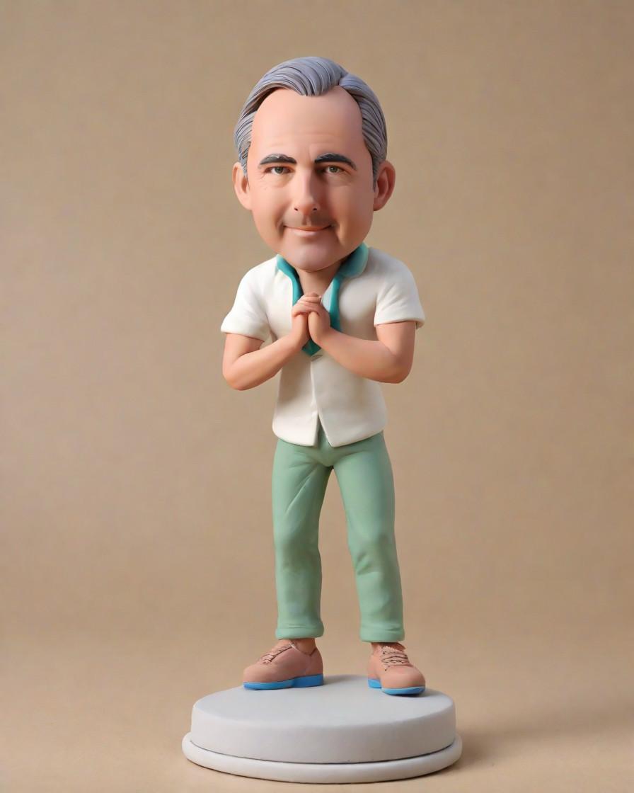 Discovering the Art of Personalization: A Custom Yoga Bobblehead That's Truly Om-azing,My Mini-Me Moment: A Personalized Yoga Bobblehead That Captured My Namaste Spirit