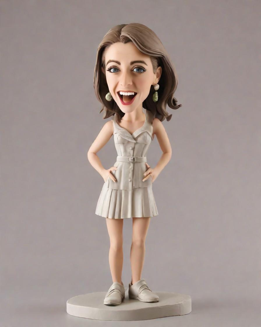 Fashion Meets Figurine: Discovering the Art of Casual Outfit Bobbleheads,My Mini-Me, My Casual Outfit: A Social Media Star's Unique Twist on Personal Style