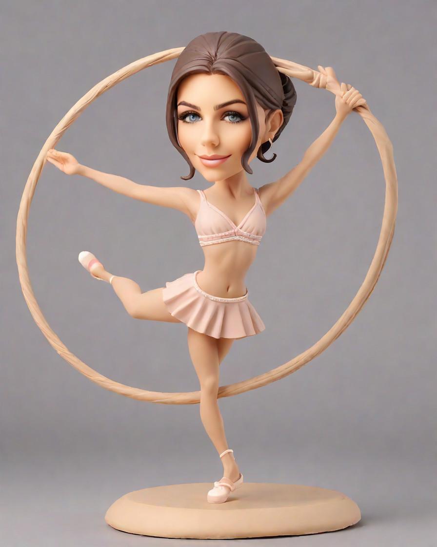 The Perfect Spin: A Fan's Take on Rhythmic Gymnast Figurines,A Gymnast's Dream: My Personalized Bobblehead Journey