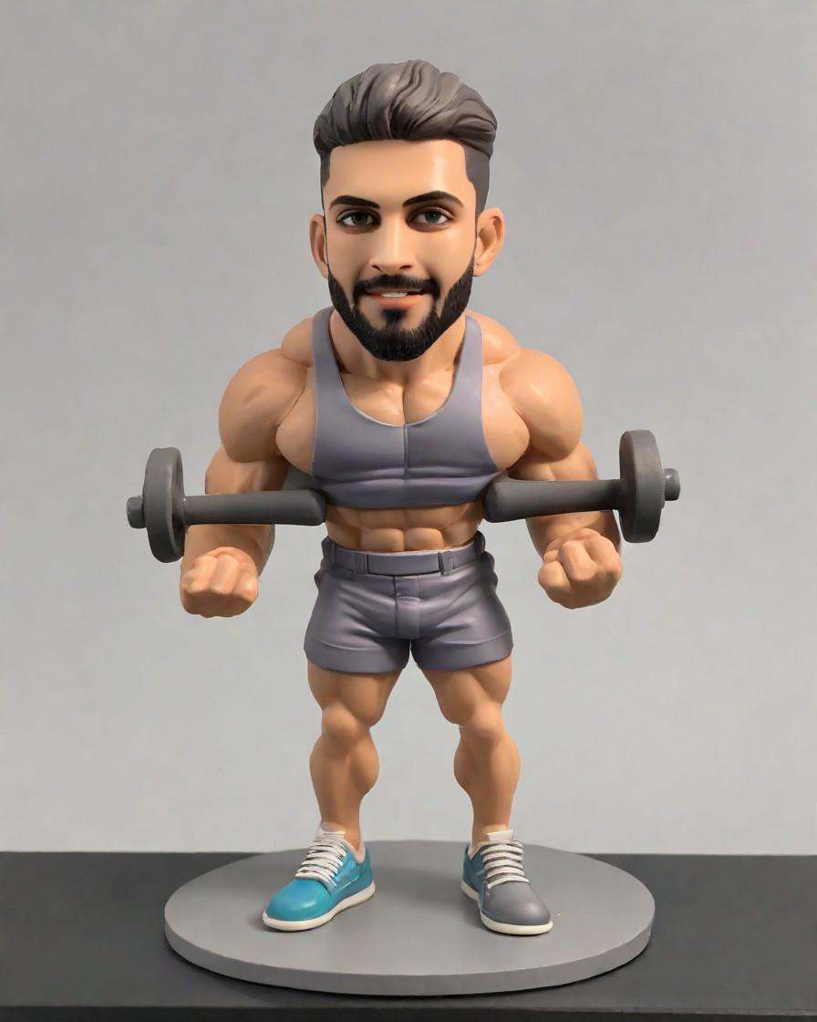 The Secret to Personalized Fitness: Your Mini-Me Bobblehead,Just Dropped My New Workout Buddy: A Custom Bobblehead Me!