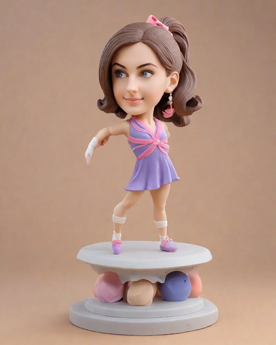The Ultimate Fan's Dream: Personalized Figurines That Bring the Gymnastics Floor to Life,My Mini-Me as a Rhythmic Gymnast: A Social Media Star's Unique Selfie Experience