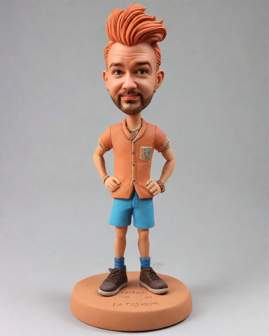 From Hobby to Heartfelt: A Golfer's Personalized Bobblehead Journey,Meet 'Golf Bob' - The Mini-Me That Got Me Through the Work Week!