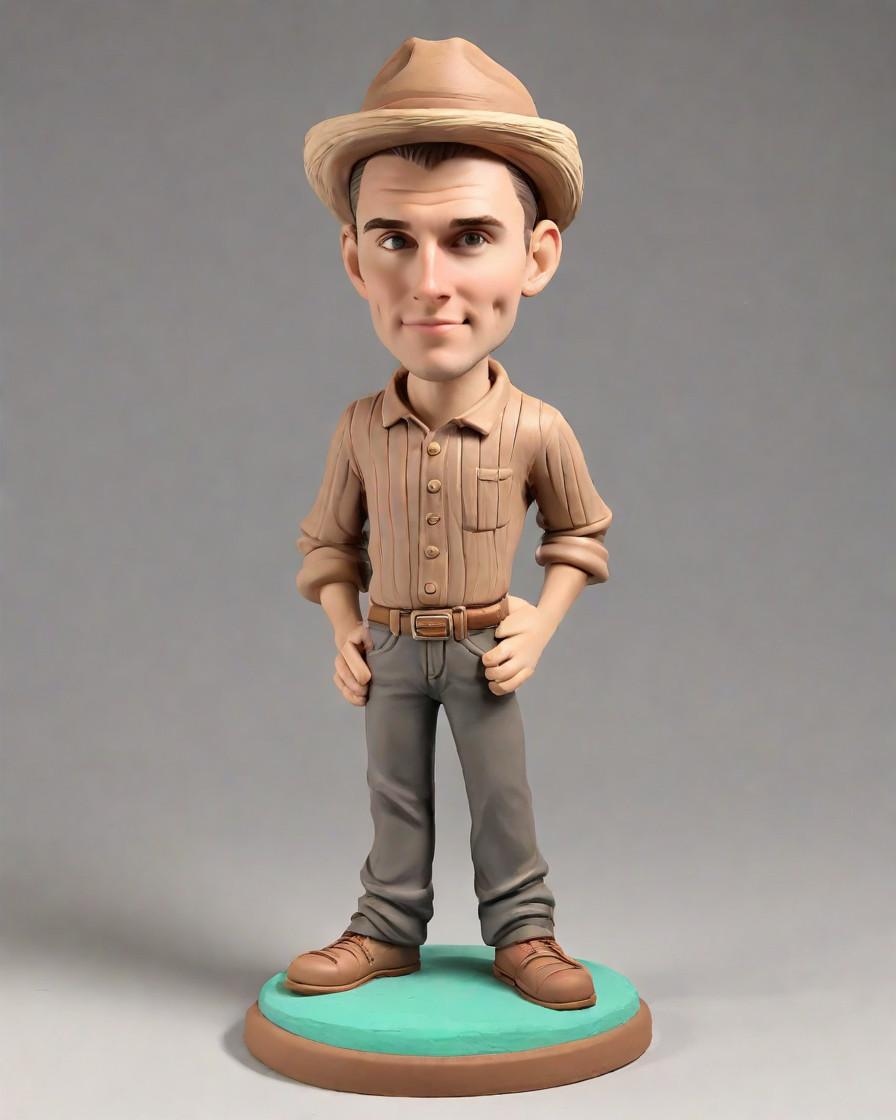 The Ultimate Adventurer's Companion: A Mini-Me Bobblehead That's Ready for Anything,My Wild Weekend: Unboxing My Custom Adventure Bobblehead and Gearing Up for the Hike