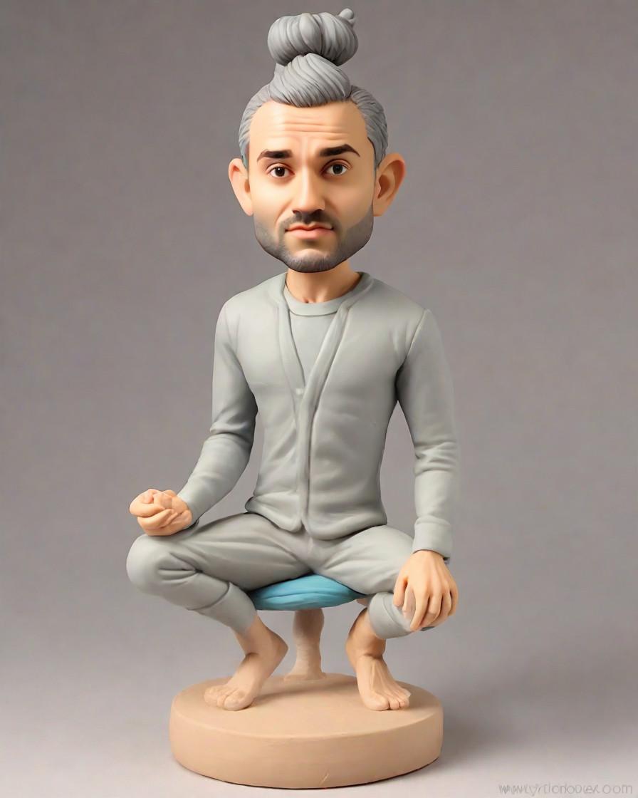 Discovering the Art of Self-Reflection: A Fashion Blogger's Take on Customizable Figurines,Yoga Enthusiast Shares Her Chakra-Inspired Mini-Me: A Unique Twist on Custom Figurines