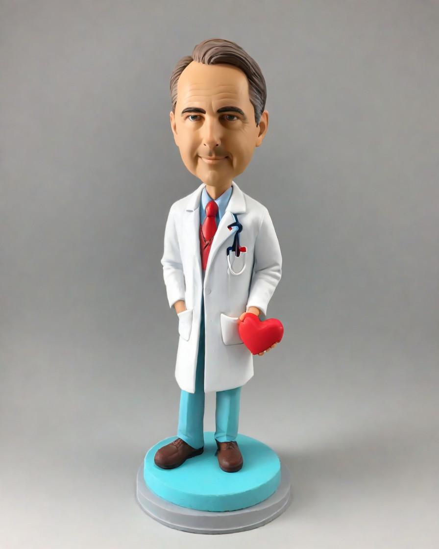 Spotlight on Creativity: Unveiling the Custom Bobblehead Craze Among Medical Professionals,Healing Hearts, One Bobble at a Time: A Doctor's Unique Gift