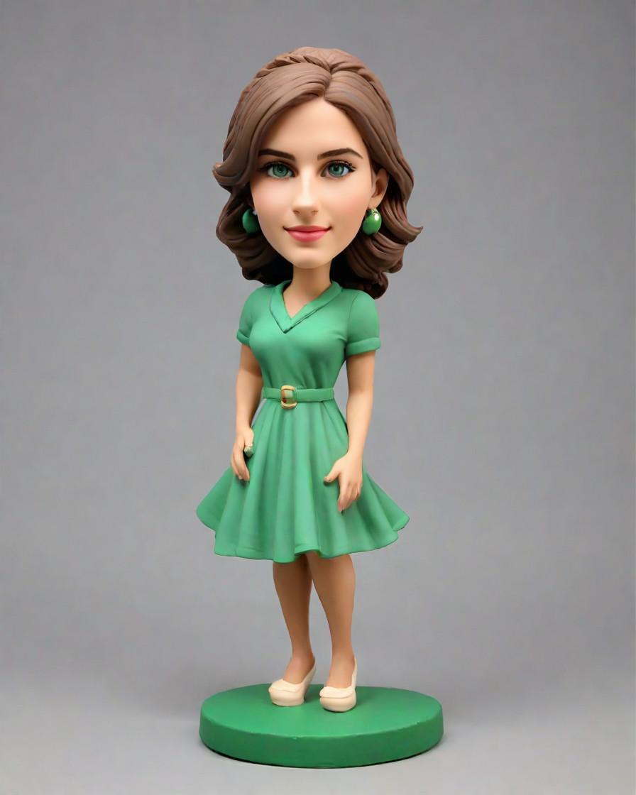 Spotlight on Festive Fashion: Discovering the Bobblehead Trend in Holiday Outfits,My Magical Christmas: Unboxing the Season's Trendiest Mini-Me Figurine