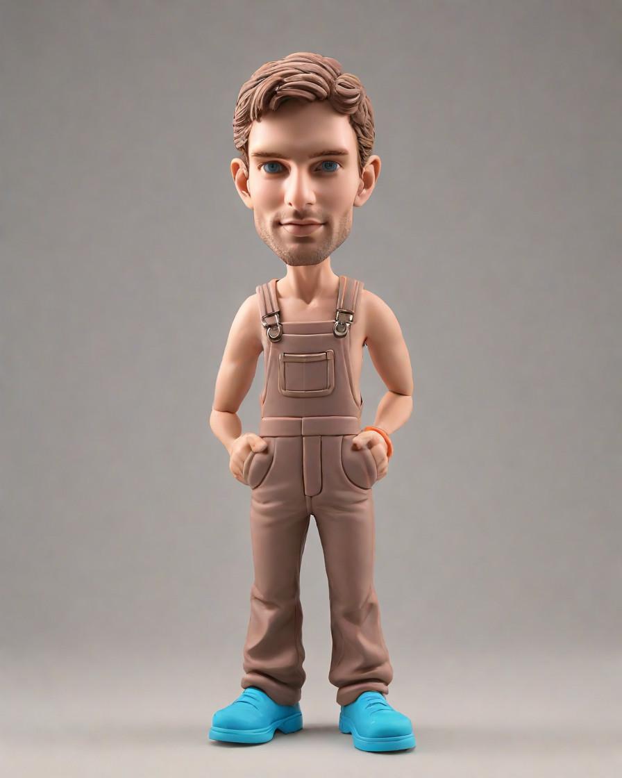 Unboxing the Perfect Gift: A Hobby-Themed Bobblehead for the Culinary Enthusiast,My Mini-Me in the Kitchen: A Red-Loving Chef's Custom Bobblehead Adventure