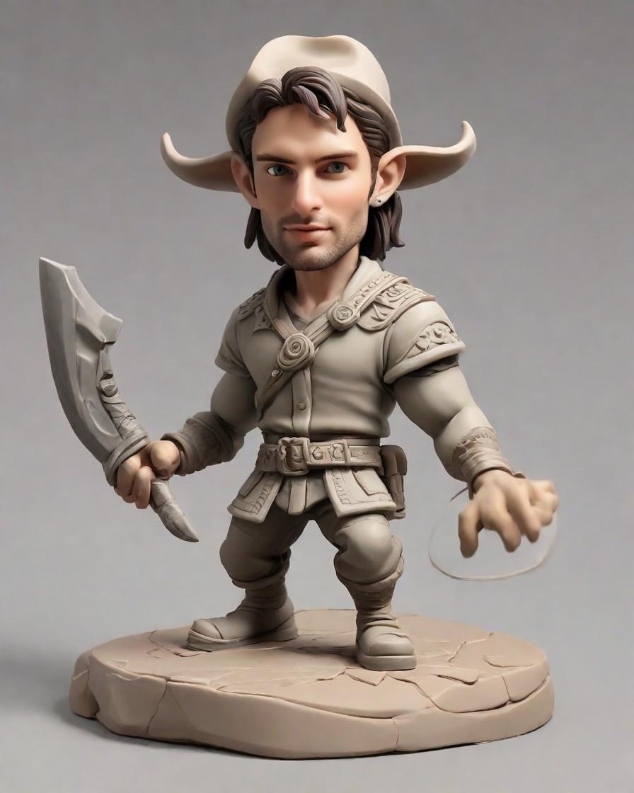 Unleash Your Inner Demon Hunter with a Mini-Me Bobblehead,From the Depths of Hell to Your Desk: My Demon Hunter Figurine Adventure