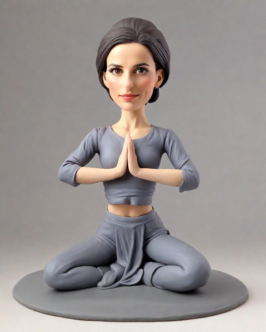Unveiling the Zenith of Yoga: A Custom Mini-Me Bobblehead Journey,My Yoga Transformation: From Downward Dog to Upward Facing Dog with My Mini-Me