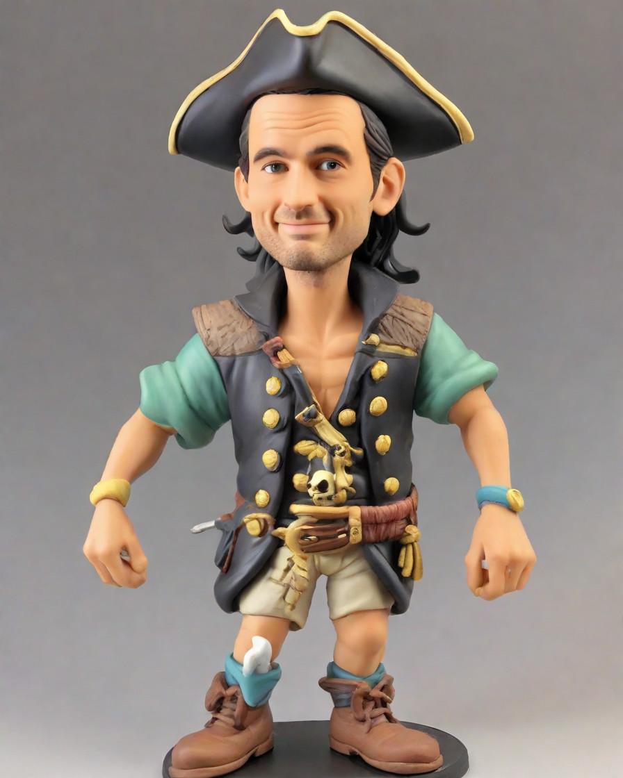 Pirate Fever Sweeps the Office: The Bobblehead That Started a Trend,My Pirate Bobblehead Adventure: A Hilarious Twist on a Personalized Gift