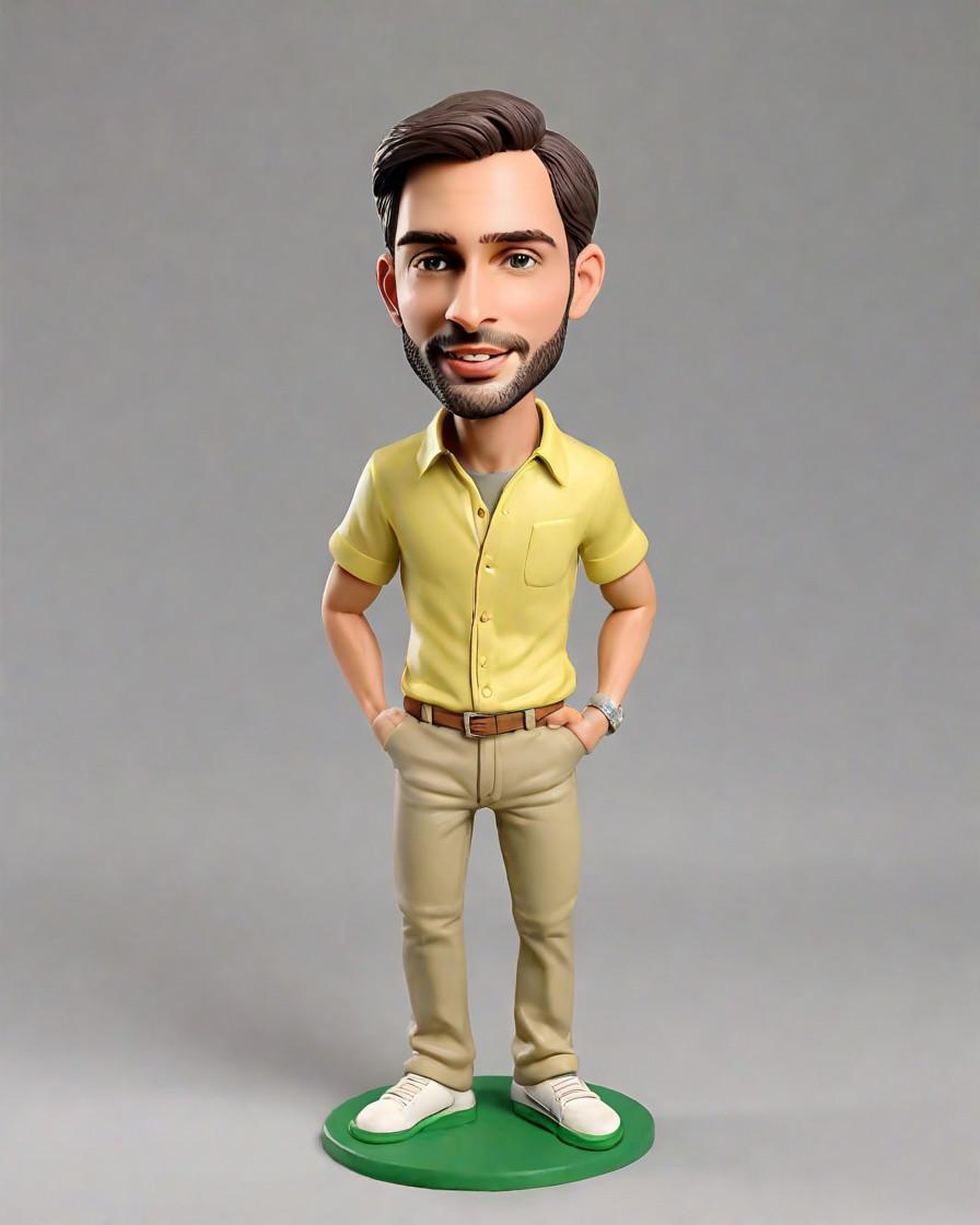 The Ultimate Sports Fan's Dream: Custom Bobbleheads That Tell a Story,A Sports Fan's Social Media Showdown: My Mini-Me Bobblehead vs. The Rest