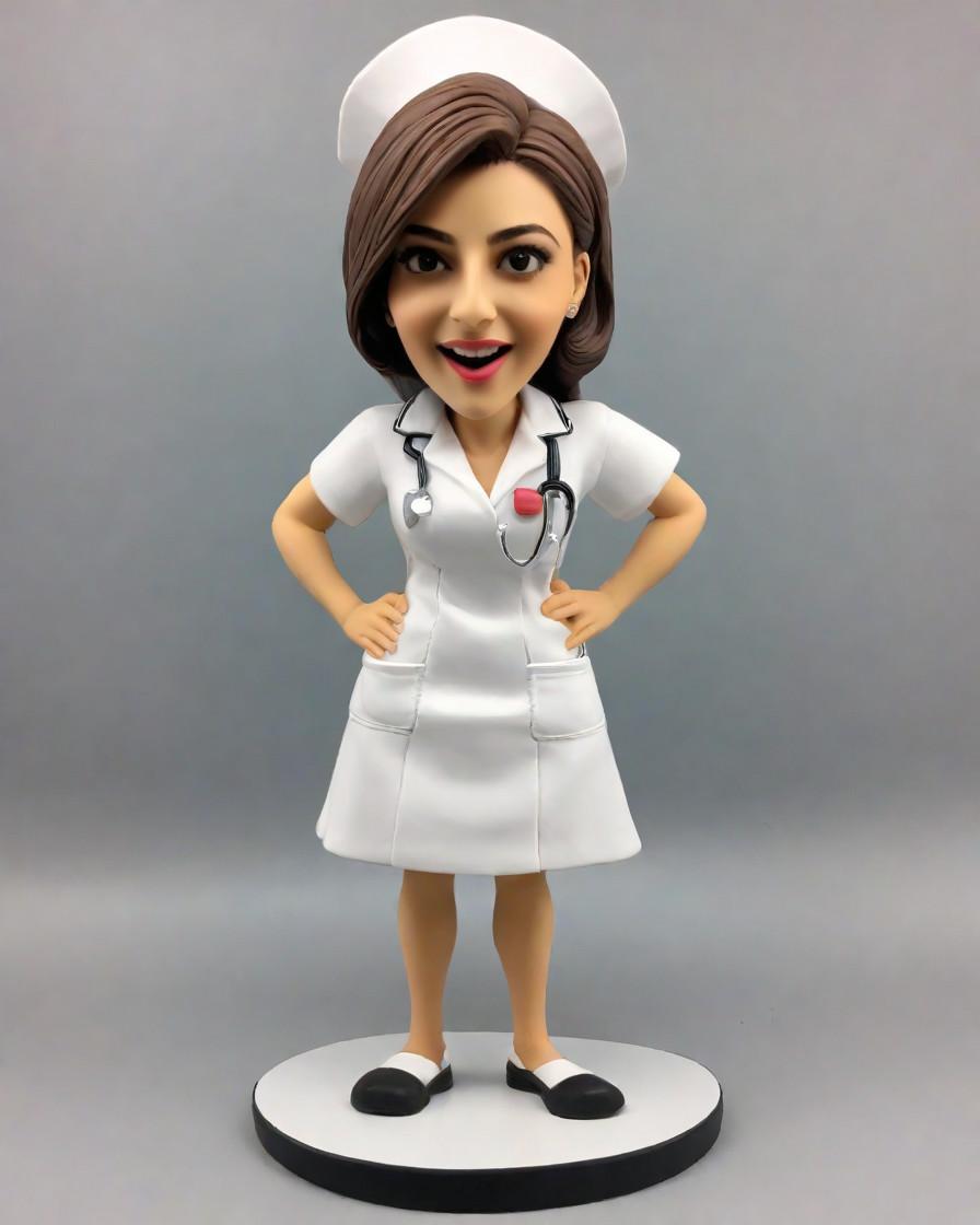 Spotlight on Creativity: Unveiling the Trend of Nurse Figurines,Nurse Appreciation: My Personalized Mini-Me Story