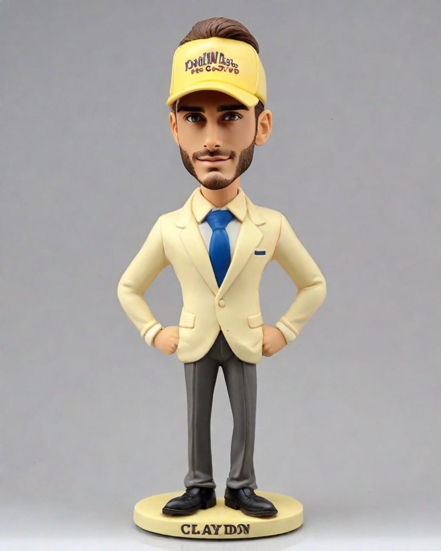 From Fan to Creator: Crafting Your Own Mini-Me Bobblehead,He Just Nailed His Promotion: A Colleague's Heartfelt Bobblehead Gift