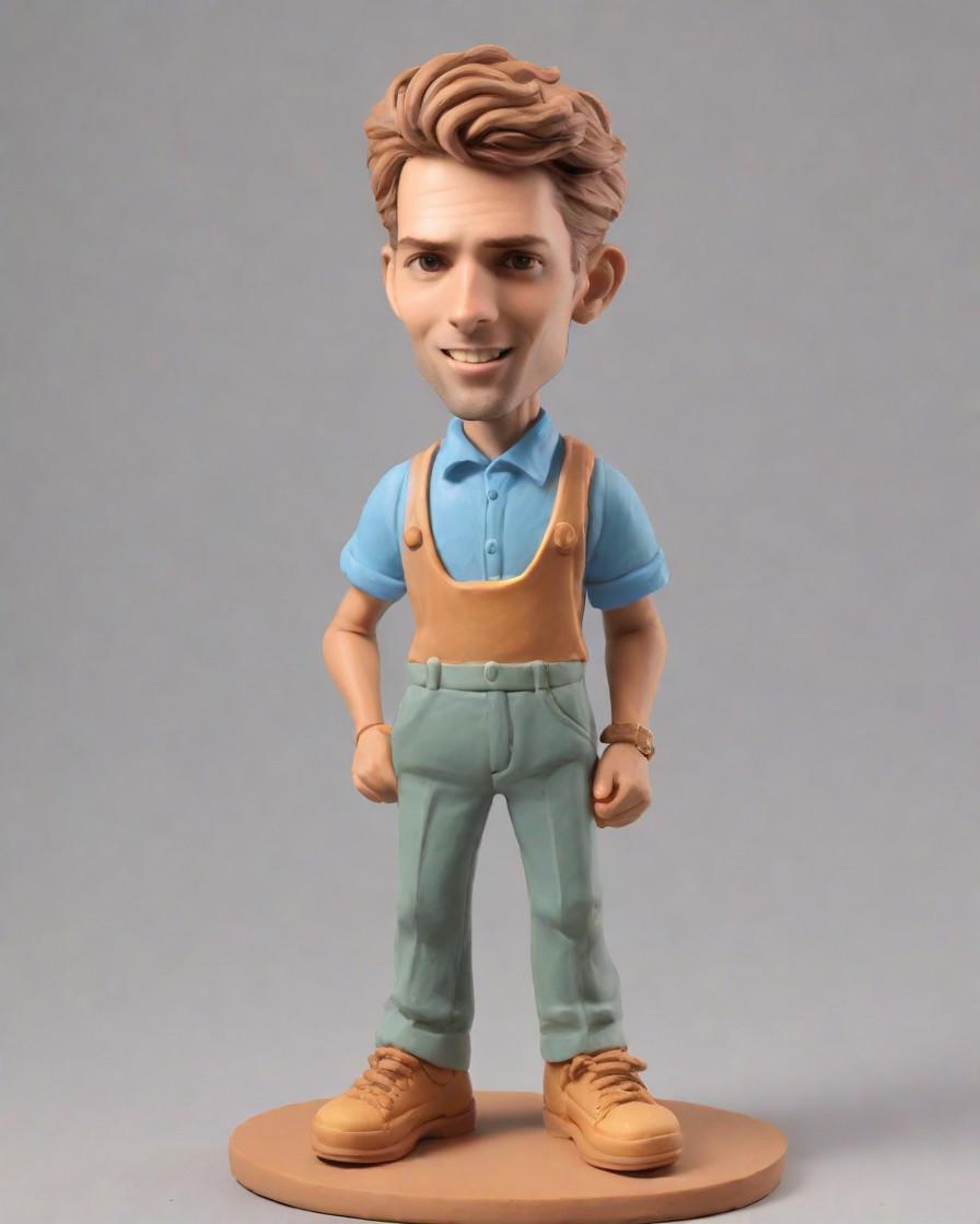 Unleashing the Spirit of the West: Bobbleheads Meet Cowboy Chic,He Shared His Wild West Outfit & Mini-Me on Instagram!