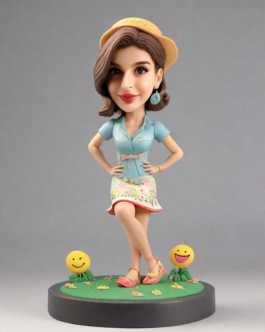 A Whimsical Witch's Brew: My Bobblehead Adventure,Unleash Your Pet's Quirky Side with a Mini-Me Figurine