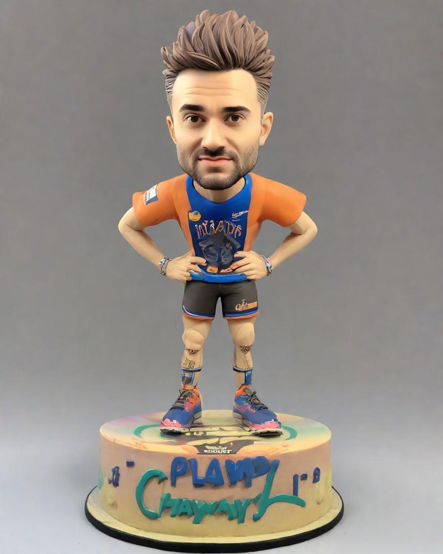 Champion's Trophy: The Ultimate Custom Bobblehead for the Sports Enthusiast,He's the MVP of My Heart: A Custom Bobblehead Love Letter
