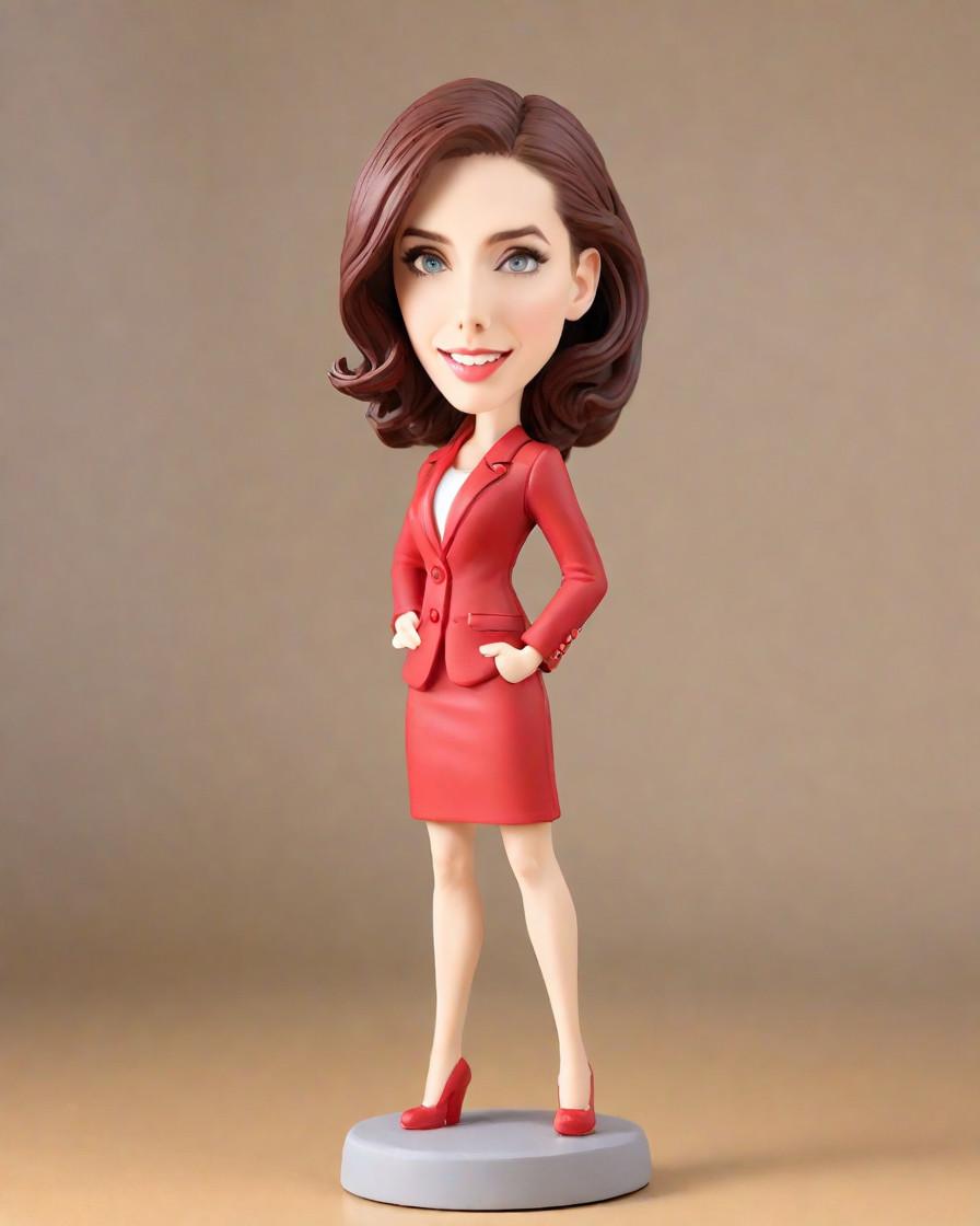 Trend Alert: Personalized Bobbleheads Take Over the Office for Boss's Day,She's the Boss: Unboxing My Personalized Businesswoman Figurine