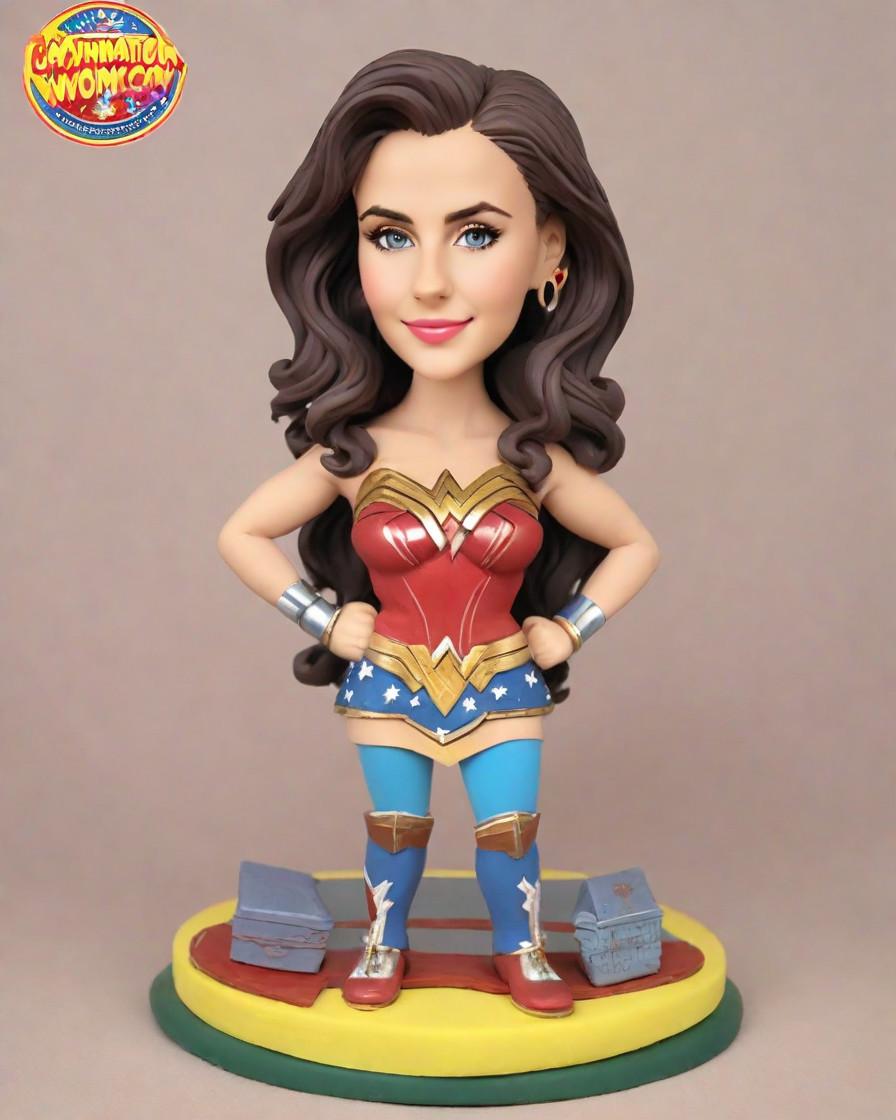 The Ultimate Fan's Dream: Personalized Iron-Sweetheart Bobbleheads for Every Occasion,She's Got the Iron Touch: My Girlfriend's Superhero Figurine Surprise