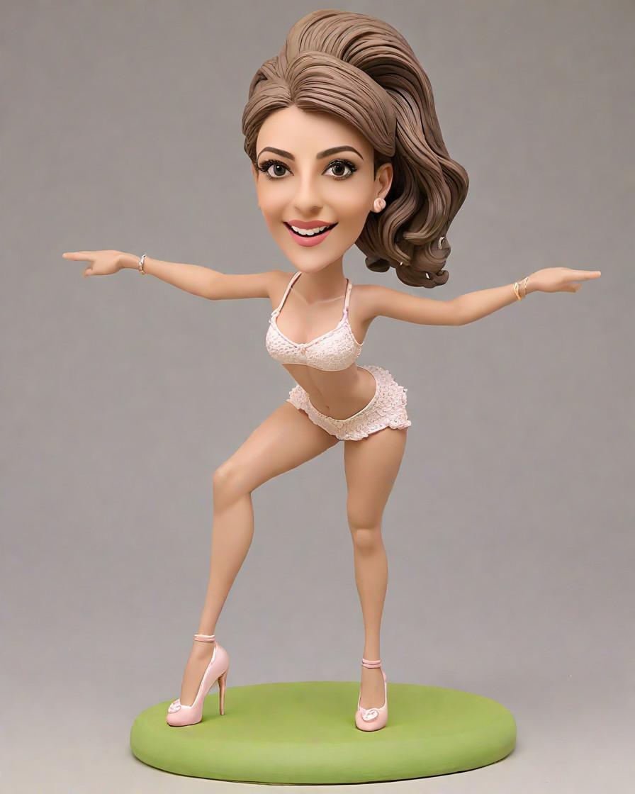 Pole Dancing Meets Bobblehead: A Fan's Unique Gift Experience,A Dancer's Dream: My Personalized Mini-Me Figurine Journey